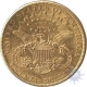 Gold Twenty  Dollars Coin of United State of America.