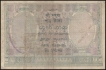 Hundred Rupee Bank Note of King George V of signed  by J W Kelly of  Rangoon Circle.