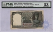 Five Rupees Bank Note of King George VI of Signed by C D Deshmukh.