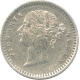 Error Silver Two Annas Coin of Victoria Queen of 1841.