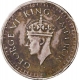 Error Silver Half Rupee Coin of King George VI of 1943.