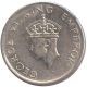 Error Half Rupee  Coin of King George VI of Bombay Mint of 1946.