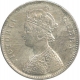 Error Silver Rupee Coin  of Victoria Queen of 1862.