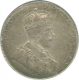 Error Brockage Lakhi  Silver One  Rupee coin of King George V.