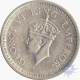 Error Silver One  Rupee Coin of King George VI of Lahore Mint of 1944.