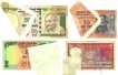 Very Rare Error Bank Notes of Two  and Five and Ten  and Five Hundred Rupees.