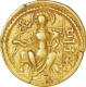 Gold Dinar of Gupta Dynasty of Samudragupta. 