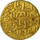 Gold Tanka of Delhi Sultanate Firuz Shah Tughluq with the name of Caliph Abul Fath.