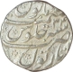 Silver Rupee of Aurangzeb Alamgir of Narnol mint.