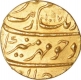 Gold Mohur of Aurangzeb Alamgir of Surat Mint.