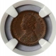 Copper One Twelfth Anna of Victoria Queen of Calcutta mint.