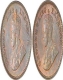 Set of Two Bronze One Twelfth Anna of King George V of Calcutta Mint 1921.