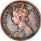 Copper One Quarter Anna of Victoria Queen of Bombay Mint of 1862. 