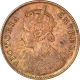 Copper One Quarter Anna of Victoria Empress of Calcutta Mint of 1900.