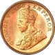 Roll of Thirty Two Copper One Quarter Anna of King George V of Calcutta Mint of 1936.