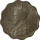 Cupro Nickel One Anna of King George V of Calcutta Mint of 1927.