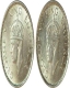 Lot of Two Silver Quarter Rupee of Bombay Mint of 1940.