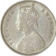 Silver Half Rupee of Victoria Empress of Bombay Mint of 1899.  