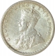 Silver Half Rupee of King George V of Calcutta Mint of 1936.