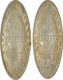 Lot of Two Silver Rupee of Victoria Queen of Bombay Mint of 1840.