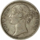 Silver One Rupee of Victoria Queen of Calcutta Mint of  1840.