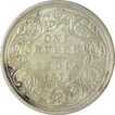 Silver Rupee of Victoria Queen of Calcutta Mint of 1874.