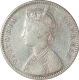 Silver One  Rupee Coin of Victoria Empress of Bombay Mint of 1885.