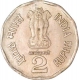 1996 2 Rupees Copper-Nickel of Calcutta Mint.