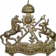 Silver Uniform badge of Indore of Maharaja Holkar.