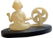 Gandhi Statuette made by Sumac Wax 