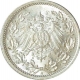 Silver Half Deutsches Mark of Germany. 