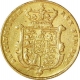 Gold One Sovereign of Georgius IV of United Kingdom. 