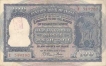 One Hundred Rupees Bank Note Signed by B Rama Rau of Republic India of 1953 of Kanpur Circle.