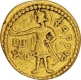 Mercury Type Gold Dinar of Kushana Dynasty of Huvishka.