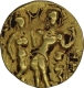 Gold Dinar of Samudragupta of Gupta Dynasty.