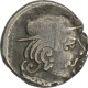 Silver Drachma of Maitrakas of Vallabhi of Sharva Bhattaraka.