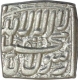 Silver Square Rupee of Akbar of Ahmadabad Mint.