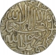 Silver Rupee of Akbar of Jaunpur mint.