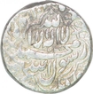 Silver Rupee of Shahjahan of Burhanpur Mint of Kalima Type.