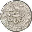 Silver Rupee of Shahjahan of Lahore Mint.