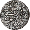 Silver Rupee of Shah Jahan of Lahore mint. 