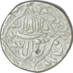 Silver Rupee of Shahjahan of Surat Mint.