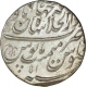 Silver Rupee of Aurangzeb of Shahjahanabad Dar ul Khilafat Mint.