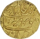 Gold Mohur of Aurangzeb Alamgir of Islamabad Mint.