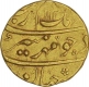 Gold Mohur of Aurangzeb Alamgir of Jahangirnagar mint.