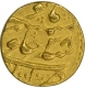 Gold Mohur of Aurangzeb Alamgir of Katak mint. 