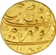 Gold Mohur of Aurangzeb Alamgir of Sholapur Mint.