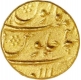 Gold Mohur of Aurangzeb Alamgir of Sholapur Mint.