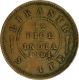 Copper half pice of Bikanir state of Ganga Singhji with the name of Victoria Empress.