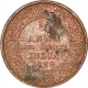 Copper Quarter Anna of Narayan Rao of Dewas Senior Branch. 